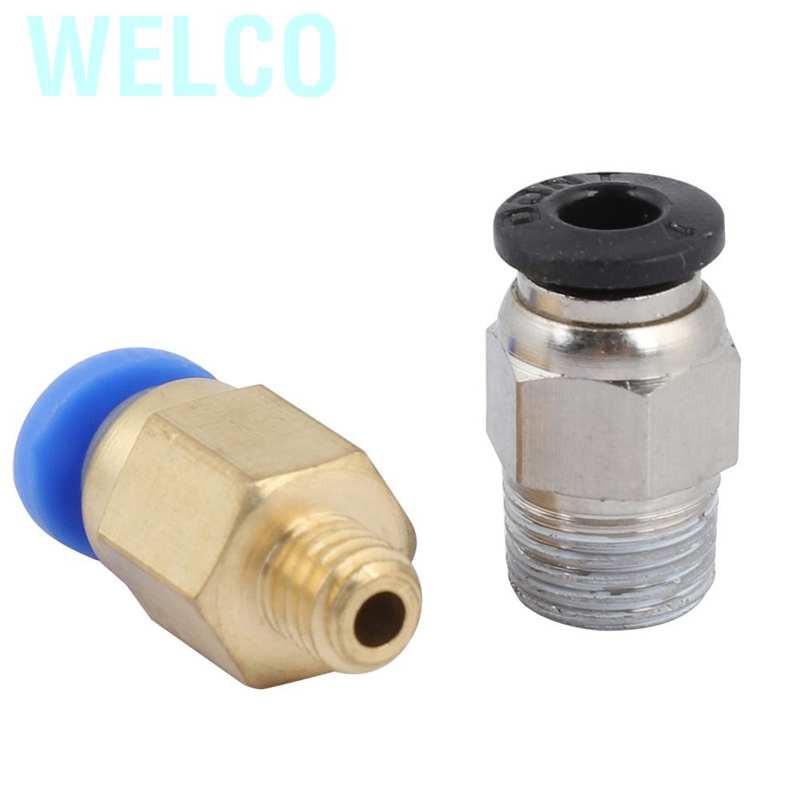 Ống Nối Khí Nén Welco 2xptfe (1M) + 4x Pc4-M6 + 4x Pc4-M10