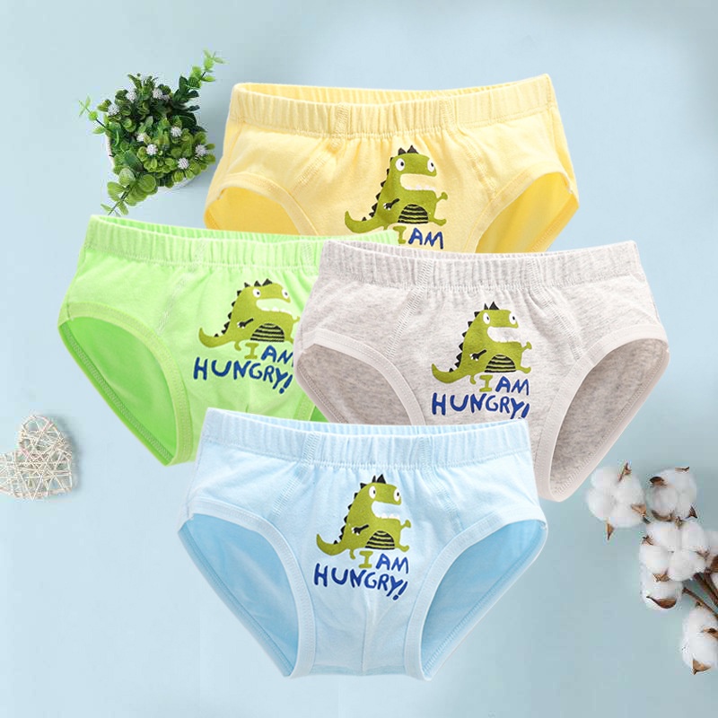 Quần Lót Tam Giác Chất Liệu cotton Dành Cho Bé Trai