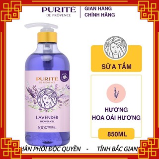 Sữa Tắm Purite Thư Giãn Hoa Oải Hương 850ml
