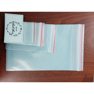 100GR TÚI ZIPPER (ZIPPER CHỈ ĐỎ)