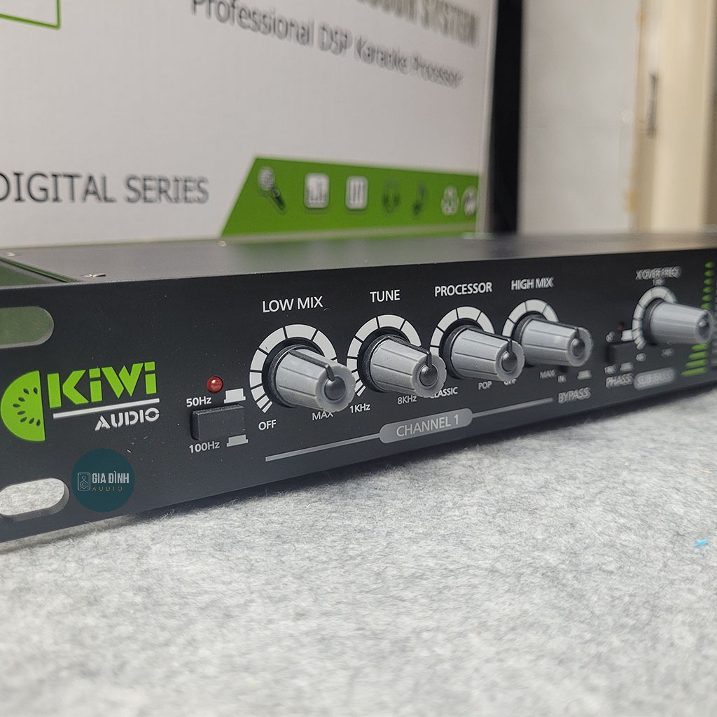 Nâng tiếng Kiwi NK200, thiết bị tăng âm cho dàn karaoke, Chính hãng