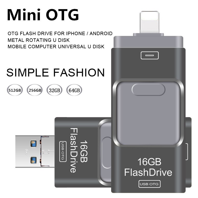 Ổ nhớ di động USB cho Iphone Android PC