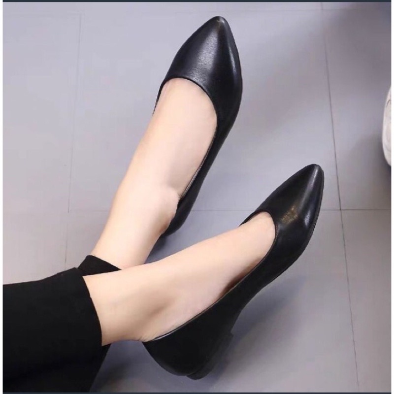 (ĐI MƯA. PREESHIP) Giày búp bê trơn dẻo không thấm nước. Ảnh thật