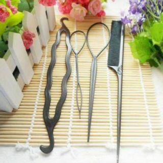 Bộ 4 món dụng cụ tạo kiểu tóc