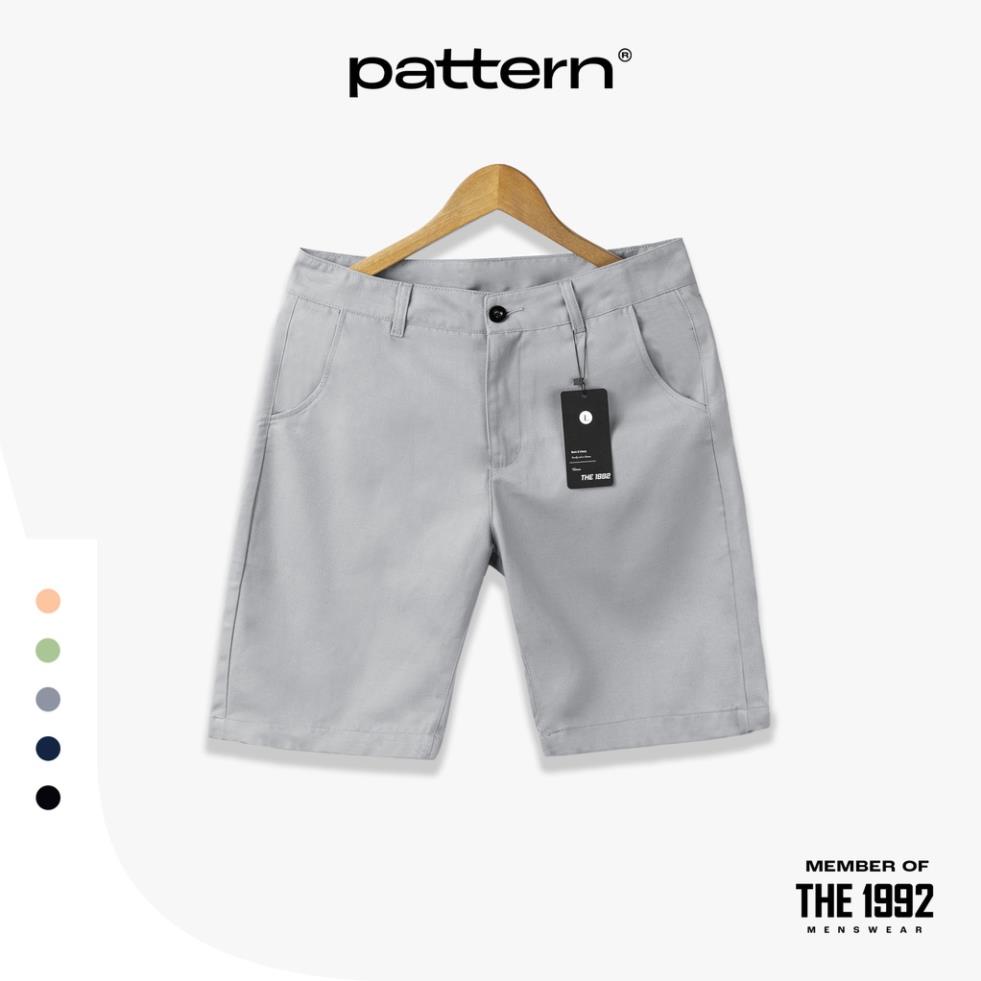 Quần short kaki THE 1992 Đùi thể thao nam 5 màu trơn Đẹp