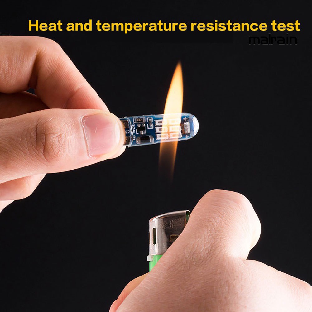 Đèn LED Silicone Chiếu Sáng Biển Số Xe Hơi Ma T10 W5W