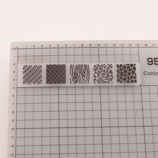 com* Dot Leaf Plastic Embossing Folder Stencil Template DIY Scrapbook Album Making