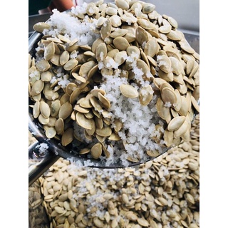 [ảnh thật] 1kg hạt bí rang muối
