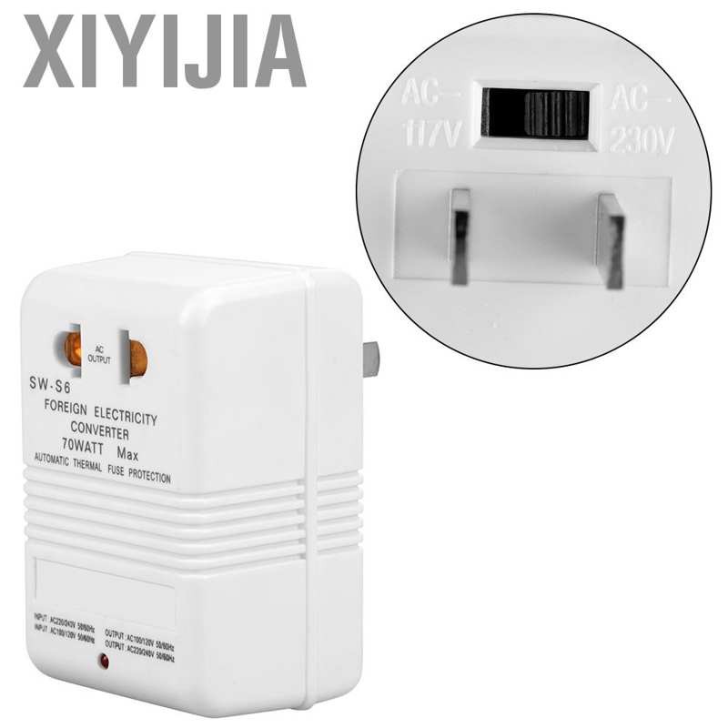 Bộ Chuyển Đổi Giảm Áp 70w 110v / 120 V Sang 220v 240 V Chất Lượng Cao