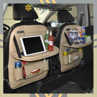 Túi da treo ghế sau ô tô, đựng đồ ăn giữ nhiệt 55 x 39 cm