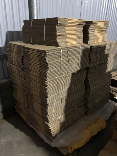 12x12x6.5 Hộp carton đóng hàng giá xưởng - Combo 20 hộp