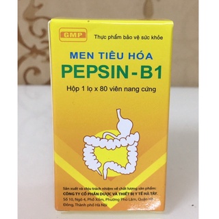 Men tiêu hóa Pepsin B1- Giảm nhanh chướng bụng đầy hơi, thích hợp người bị đại tràng