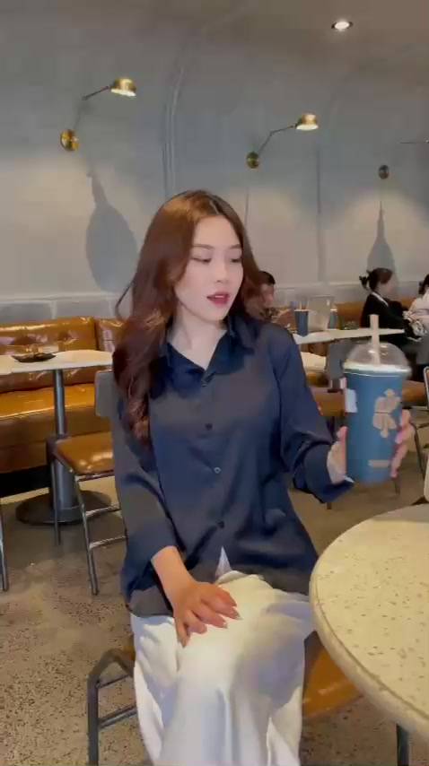 ÁO SƠ MI TRƠN LỤA SATIN 5 MÀU CỰC XINH AM76 (ẢNH + VIDEO TỰ CHỤP) | BigBuy360 - bigbuy360.vn