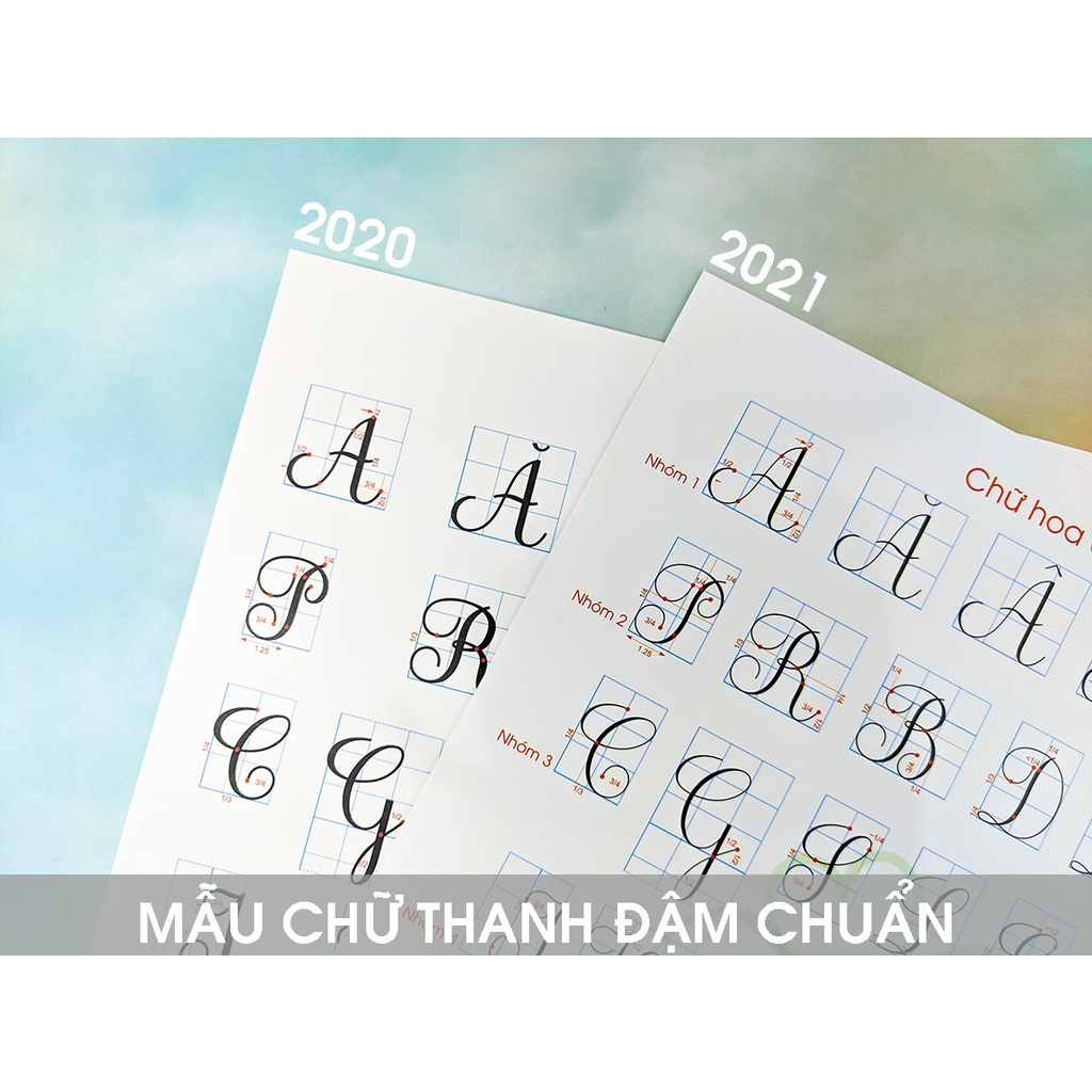 Bộ bí kíp luyện chữ đẹp Xa Trục Thảo