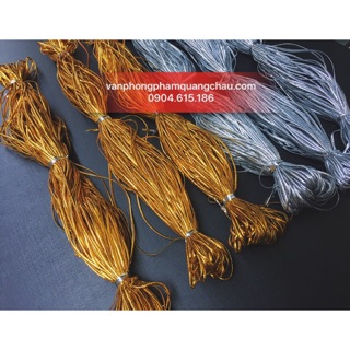 Dây sợi kim tuyến - 1mm, dài 30 mét - 01 bó