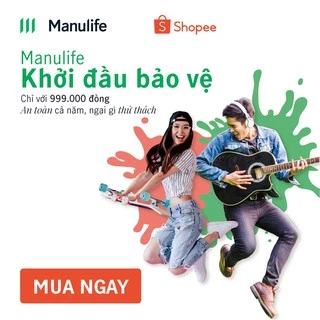 Toàn quốc [E-voucher] - Bảo hiểm Manulife Khởi đầu bảo vệ - Gói Toàn Diện