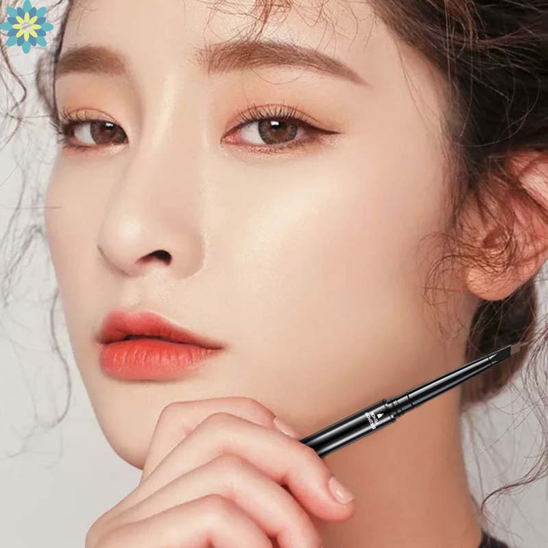 Bút Chì Kẻ Lông Mày Siêu Mịn Tự Nhiên Lâu Trôi Chống Thấm Nước Có 5 Màu Để Chọn Lựa