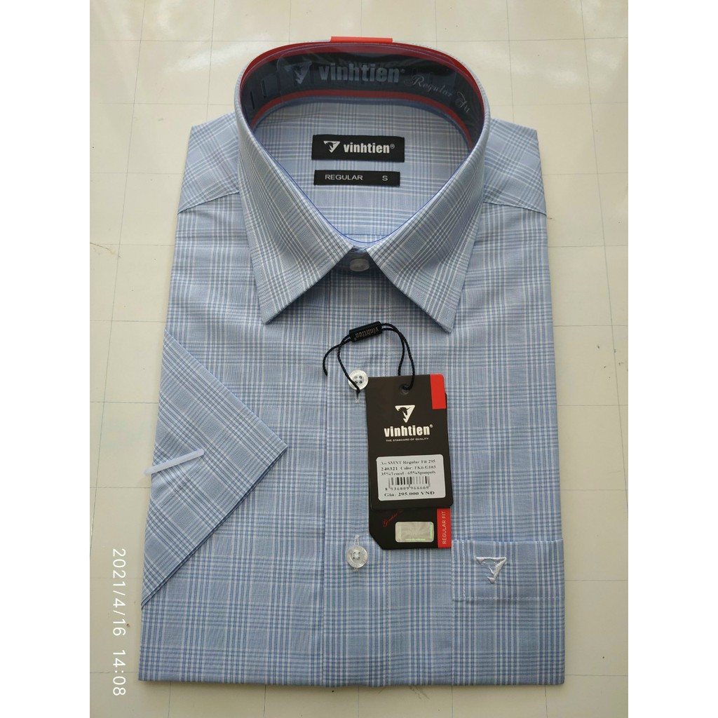 Áo Vĩnh Tiến tay ngắn VẠT BẦU nhiều mẫu 264 và 295 size S (54-61kg) | BigBuy360 - bigbuy360.vn