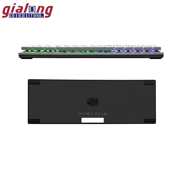 Bàn phím cơ Cooler Master SK621 RGB Bluetooth Low profile Red switch Black - Hàng chính hãng