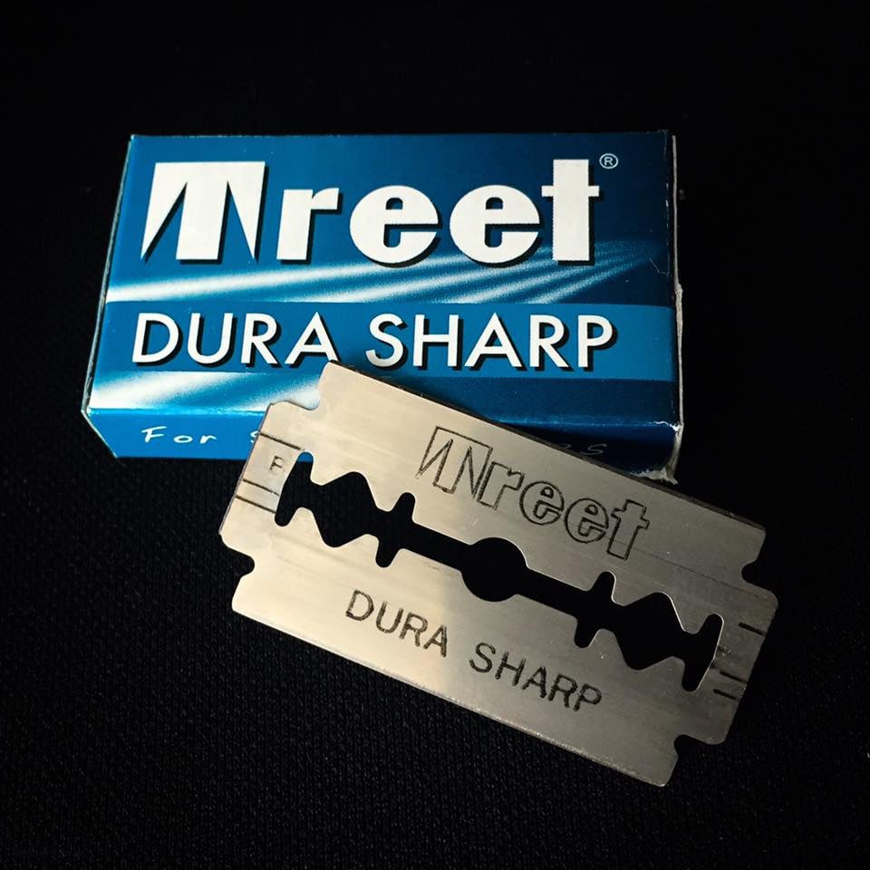 Hộp lưỡi lam Treet Xanh Dura Sharp (100 lưỡi/hộp)