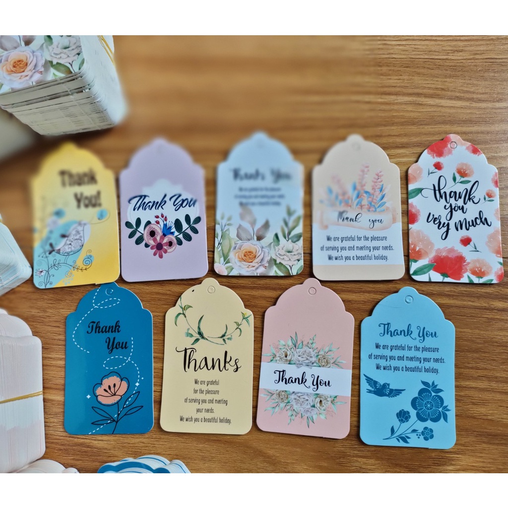Tag Thank you 50 thẻ