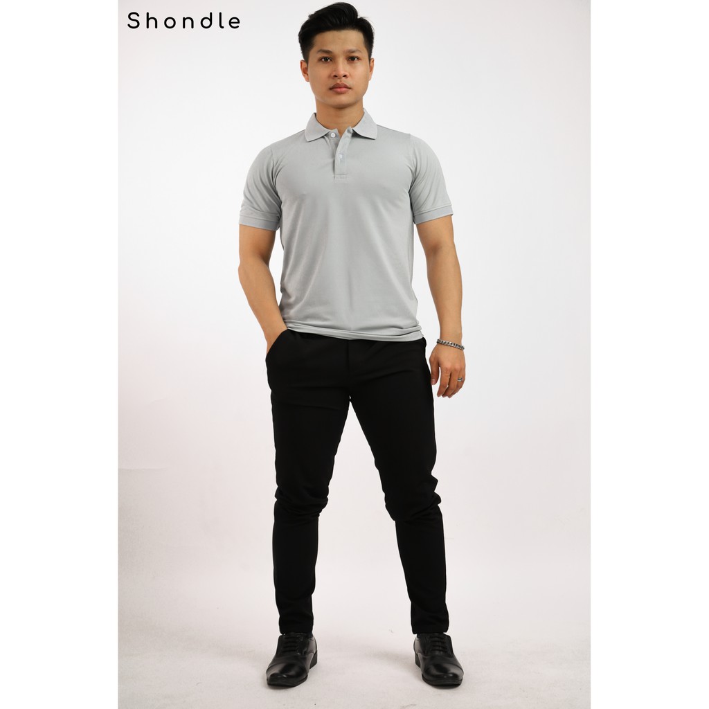Áo thun Polo Shondle Nam Cổ Bẻ BASIC vải cá sấu Cotton cao cấp ngắn tay cực sang trọng trẻ trung 11 màu Trend 2021 | BigBuy360 - bigbuy360.vn
