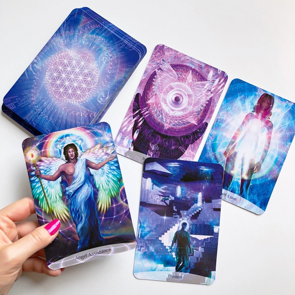 Bộ Bài Sacred Power Reading Cards (Mystic House Tarot Shop) - Bài Gốc Authentic Chính Hãng 100%