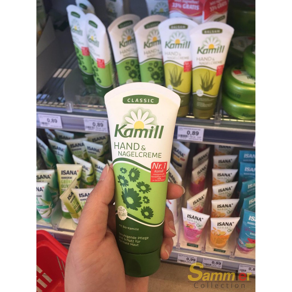 Kem dưỡng tay và móng tay Kamill 100ml