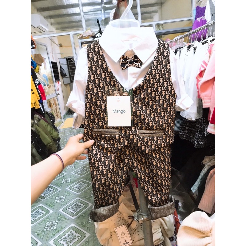 Tiemmomo-  set công tử mẫu mới nhất 2021 cho bé trai diện tết