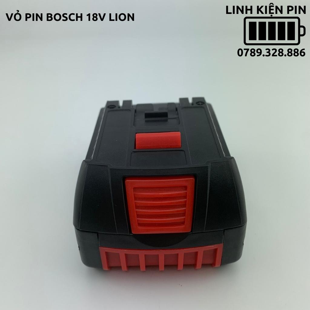 Vỏ và mạch pin Bosch 18V - 5Ah, nhận sạc zin Bosch.có led báo pin