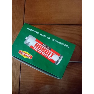 PIN CON THỎ 40 viên tiểu AA