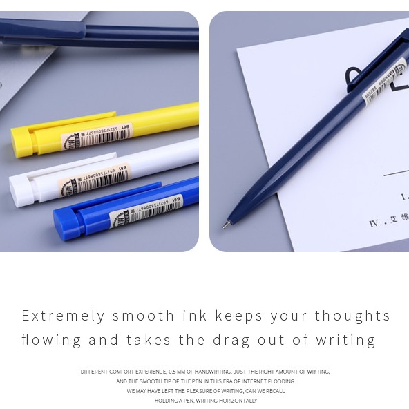 Bút Bi 1.0mm 4 MàuTrong 1 Đầu Bắm BAOKE-B61