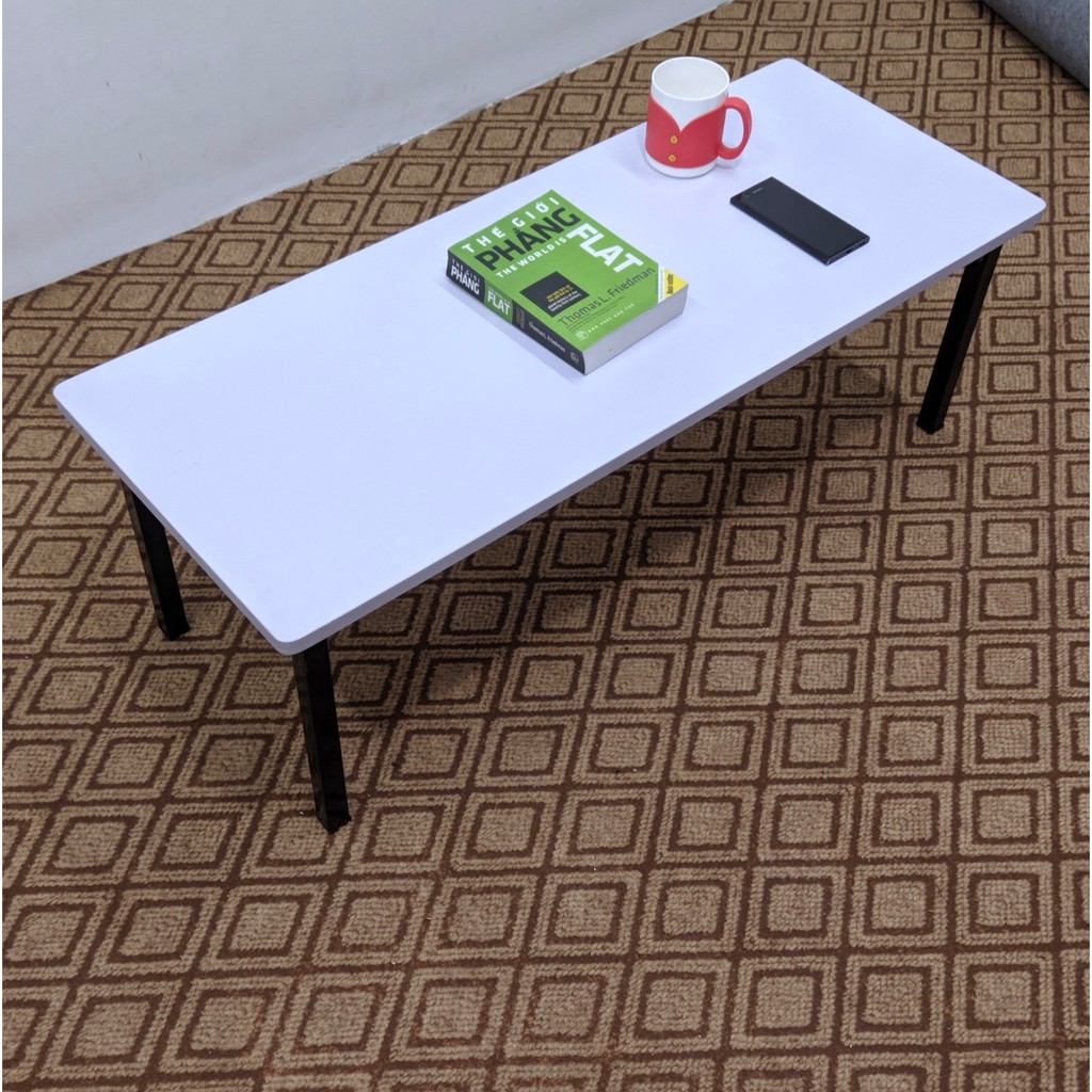 💥𝐒𝐈𝐄̂𝐔 𝐇𝐎𝐓💥Bàn làm việc, 𝐛𝐚̀𝐧 𝐚̆𝐧 𝐠𝐚̂́𝐩 𝐠𝐨̣𝐧 - ngồi bệt (chân 𝐜𝐡𝐮̛̃ 𝐔) | BigBuy360 - bigbuy360.vn