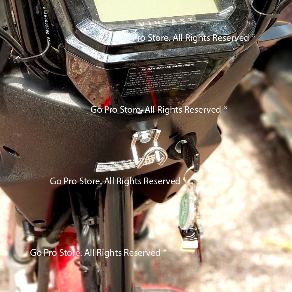 [CHÍNH HÃNG] 01 Móc Treo INOX K3 CHỮ U Dành Cho Xe Máy