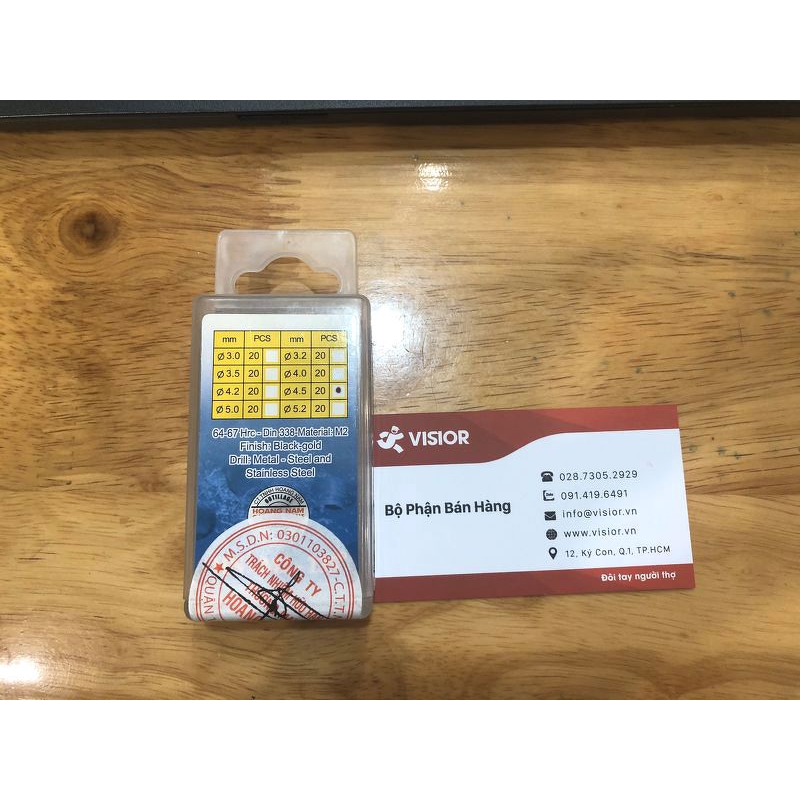 MŨI KHOAN PHÁP HOÀNG NAM LOẠI 4.2mm HN-M2-135-4.2