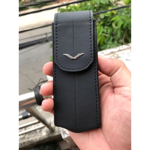 Bao da Vertu Signature/S có nắp