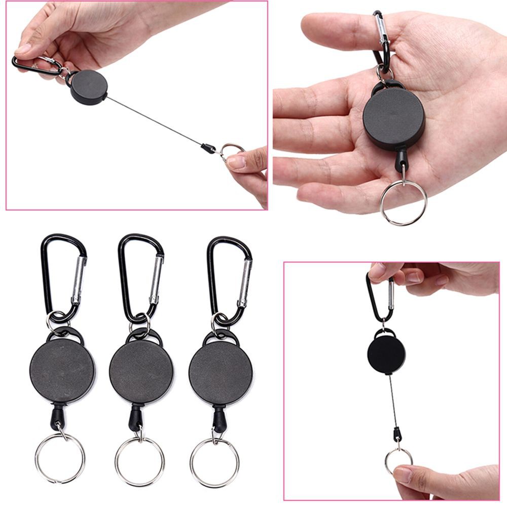 Móc khóa dây rút bằng nylon chống thất lạc
