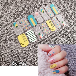 Miếng dán móng tay - Nail Wraps (14 miếng dán khô)