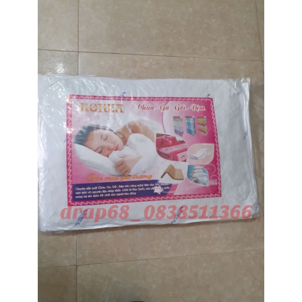 Ruột gối ép ruột gối đầu ép hơi cao cấp  bông mềm