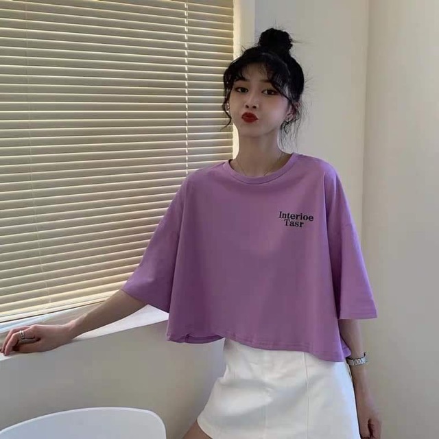 Áo croptop Interioe TT12