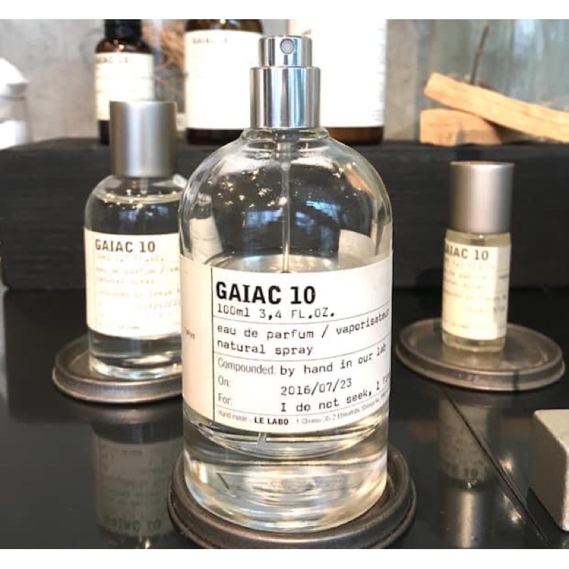 [REAL] mẫu thử nước hoa le labo bergamote 22 &amp; 10 Gaiac 10ml