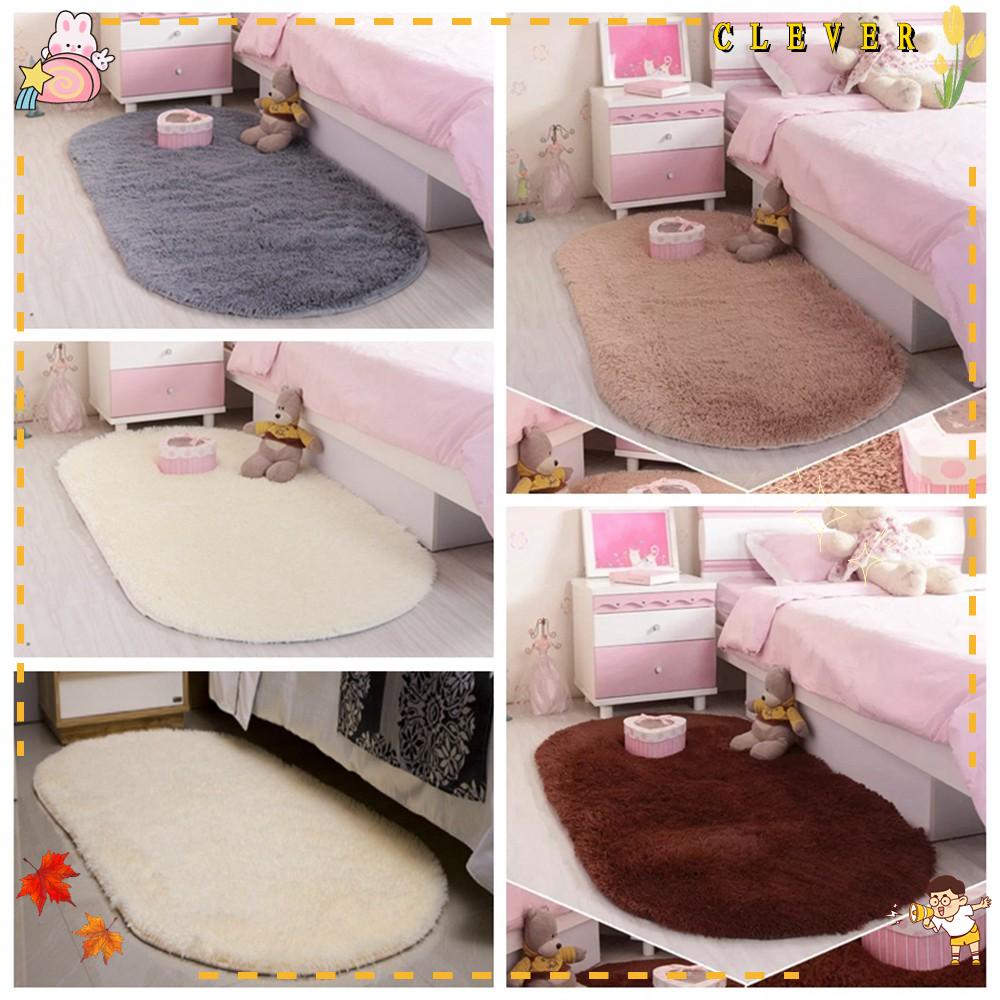 CLEVER Multi-Color Optional Soft Absorbent Plush Carpet