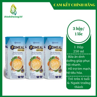 Orgalife Fomeal Basic Soup 250ml - Bữa ăn dinh dưỡng hoàn chỉnh, nâng cao thể trạng - Lốc 3 hộp