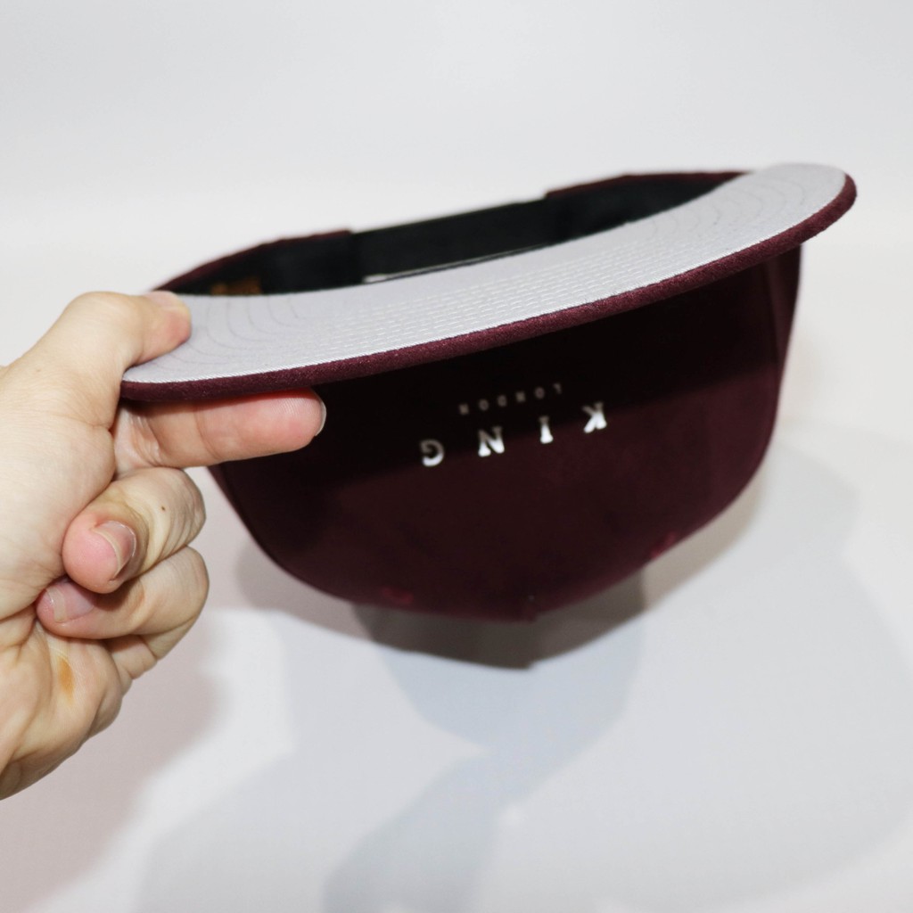 Mũ NHS Snapback Đỏ Đô - Đẳng Cấp Nhà Vua KING001