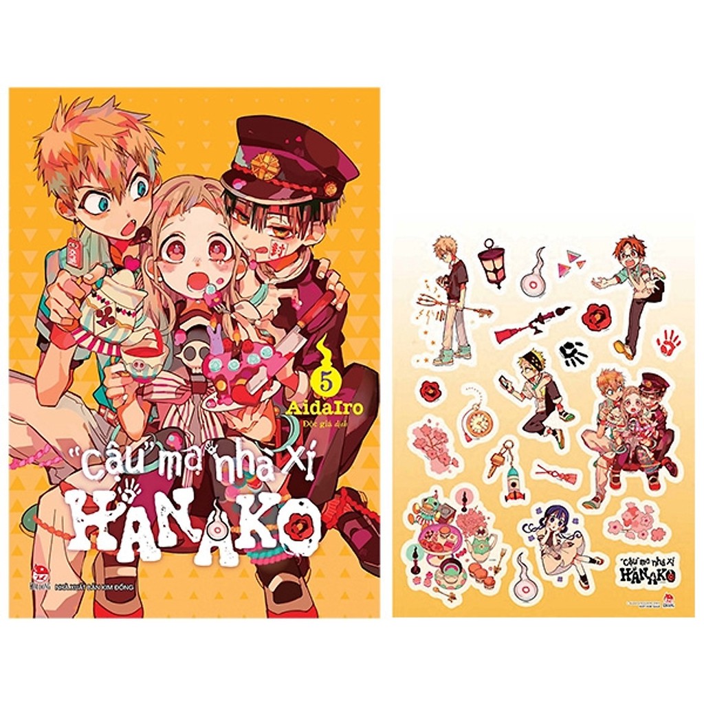 Sách - "Cậu" Ma Nhà Xí Hanako - Tập 5 - Tặng Kèm Sticker | BigBuy360 - bigbuy360.vn