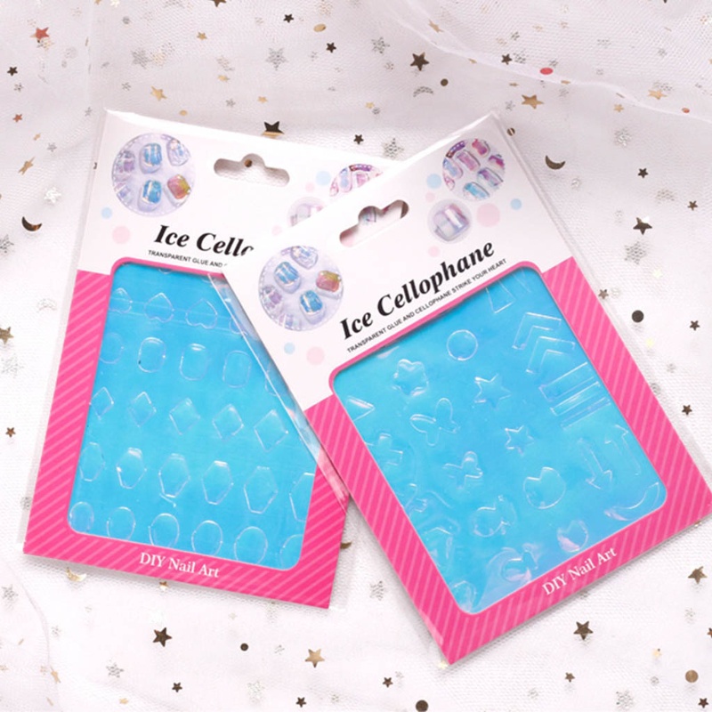 Miếng Dán Trang Trí Móng Tay Nghệ Thuật Chuyển Đổi Màng Kính Cực Quang YOUYO DIY