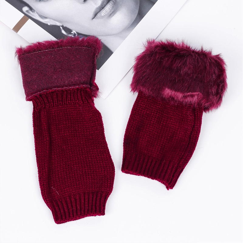 Găng Tay Len Hở Ngón Màu Sắc Xinh Xắn Dành Cho Bé