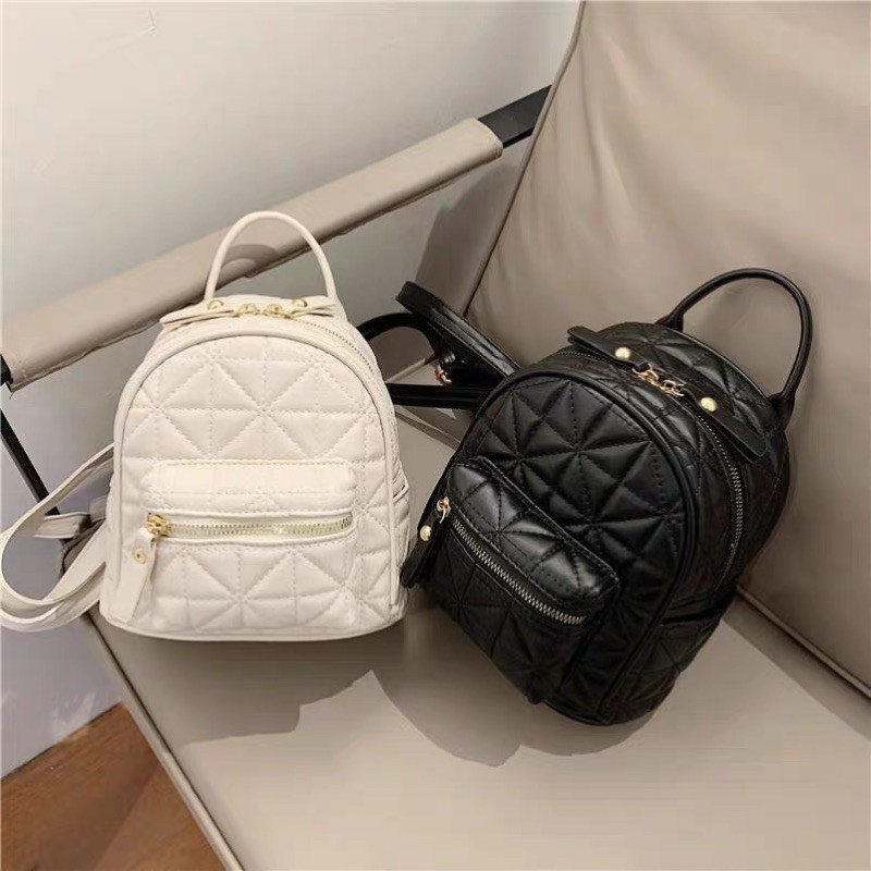 Ba Lô Nữ 👜 FREE SHIP 👜 Ba Lô Thời Trang Nữ Hottrend Nhiều ngăn Fom Giáng Trẻ Trung Năng Động vừa đeo chéo + đeo vai