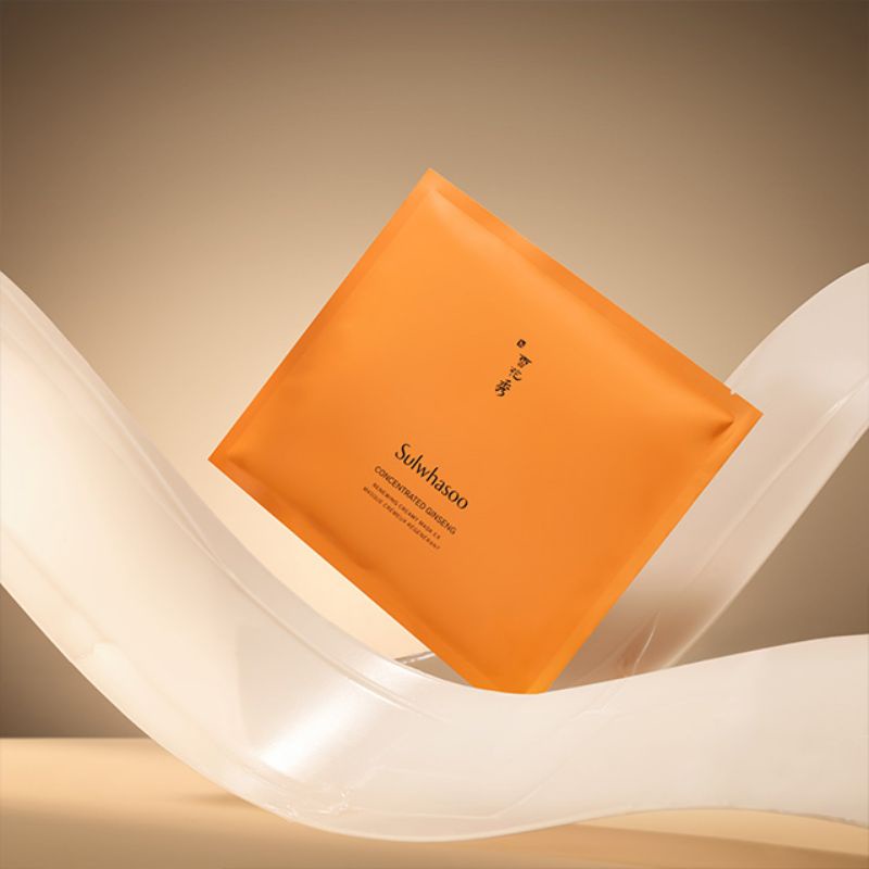Mặt nạ giấy nhân sâm chống lão hóa, săn chắc da Sulwhasoo Concentrated Ginseng Renewing Creamy Mask EX