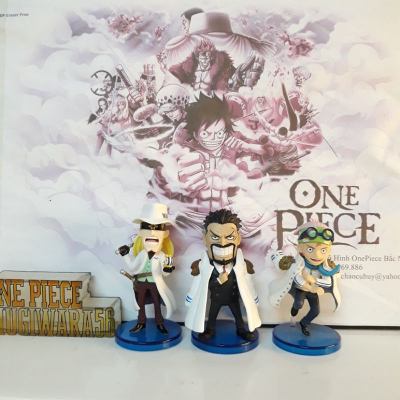 Mô Hình WcF Chính Hãng  Hải Quân Marine OnePiece